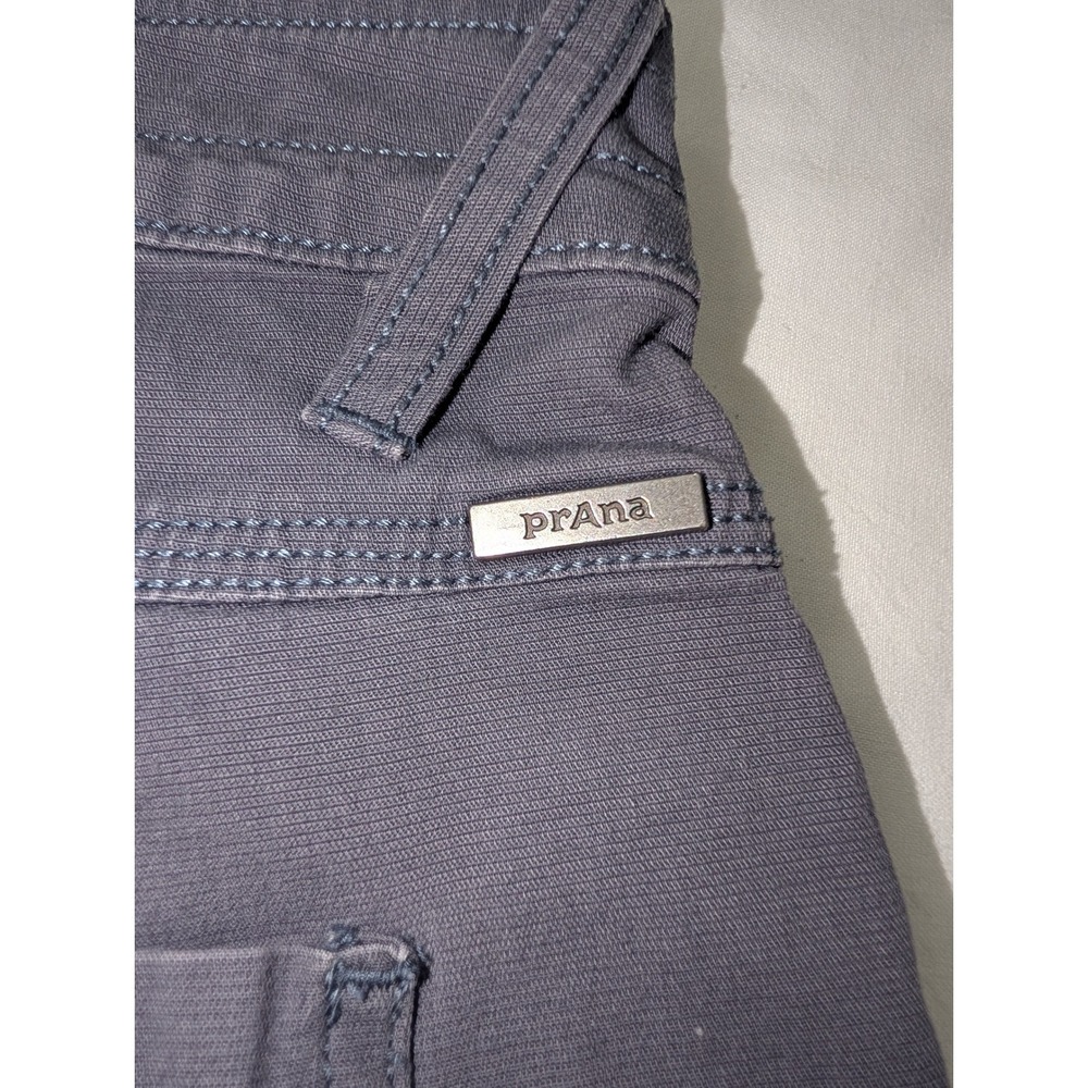 prAna Gray Organic Cotton Utility Shorts Women's Size 2 Hiking Outdoor - Picture 6 of 7